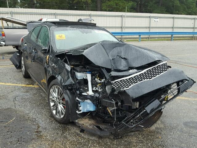 5XXGV4L2XHG125697 - 2017 KIA OPTIMA SXL BLACK photo 1