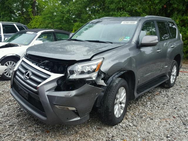 JTJBM7FX0E5077887 - 2014 LEXUS GX BASE GRAY photo 2