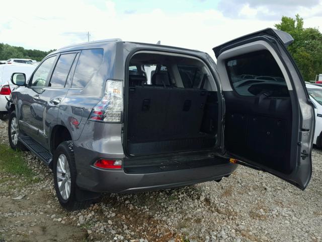 JTJBM7FX0E5077887 - 2014 LEXUS GX BASE GRAY photo 3