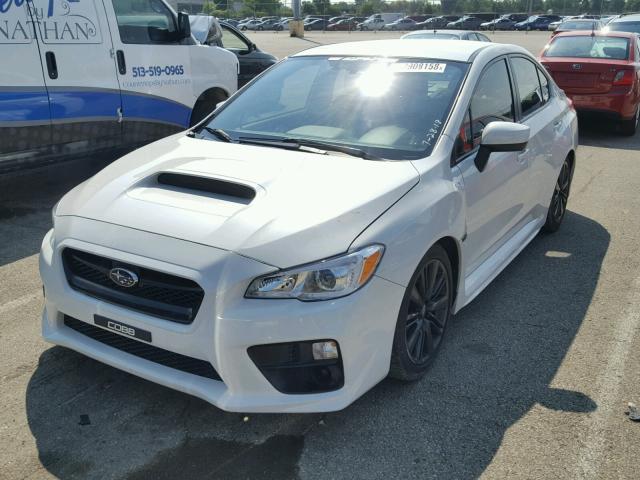 JF1VA1A65F9801528 - 2015 SUBARU WRX WHITE photo 2