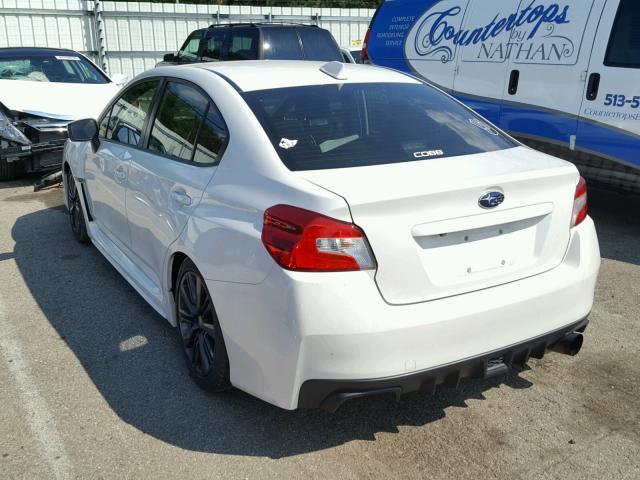 JF1VA1A65F9801528 - 2015 SUBARU WRX WHITE photo 3