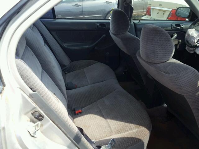 2HGEJ6616YH578599 - 2000 HONDA CIVIC BASE SILVER photo 6