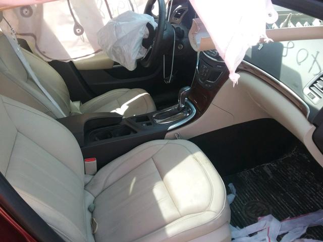 2G4GK5EX5G9131819 - 2016 BUICK REGAL RED photo 5