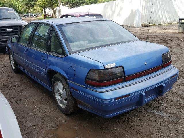 1G2WJ52M1SF266054 - 1995 PONTIAC GRAND PRIX BLUE photo 3