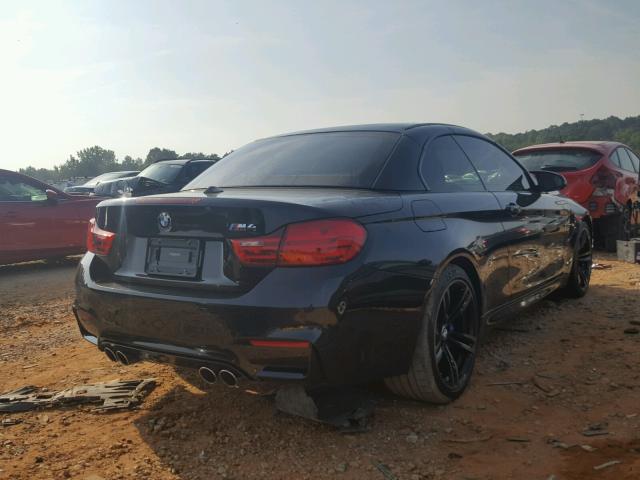 WBS3U9C5XFP967673 - 2015 BMW M4 BLACK photo 4