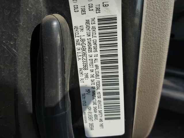 1J8HG48K06C233968 - 2006 JEEP COMMANDER 棕色 照片 10