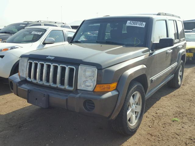 1J8HG48K06C233968 - 2006 JEEP COMMANDER 棕色 照片 2