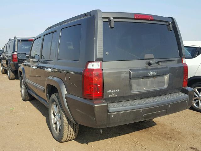 1J8HG48K06C233968 - 2006 JEEP COMMANDER 棕色 照片 3