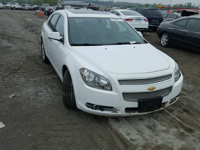 1G1ZG5E7XCF336318 - 2012 CHEVROLET MALIBU LTZ WHITE photo 1