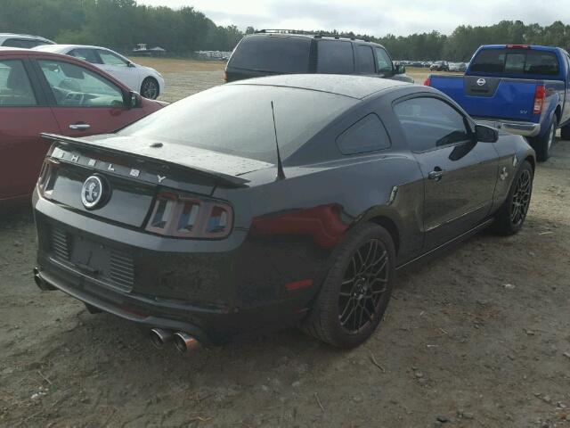 1ZVBP8JZXD5250660 - 2013 FORD MUSTANG SH BLACK photo 4