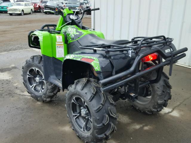 4UF14ATV2ET208367 - 2014 ARCTIC CAT MUDPRO 700 GREEN photo 3