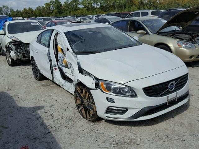 YV126MFL8H2424830 - 2017 VOLVO S60 WHITE photo 1