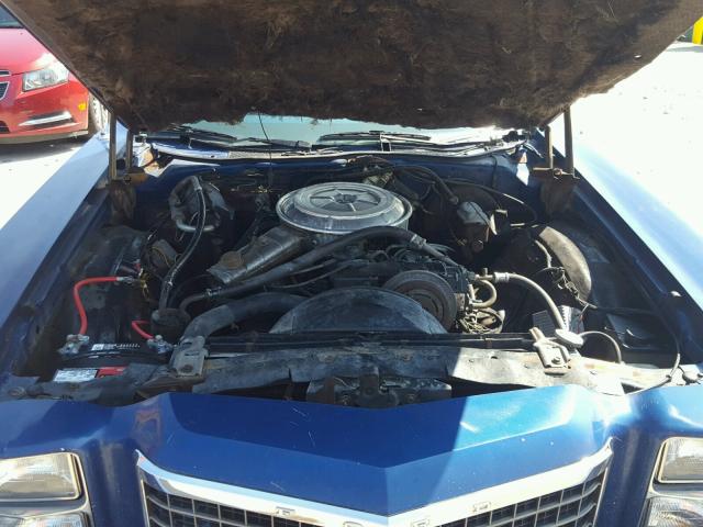 7A48H157236 - 1977 FORD RANCHERO BLUE photo 7