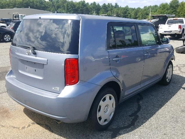 JTLKE50E491084516 - 2009 TOYOTA SCION XB Grau Foto 4