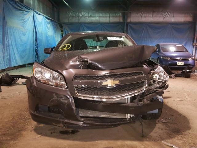 1G11C5SA3DF348109 - 2013 CHEVROLET MALIBU 1LT GRAY photo 9