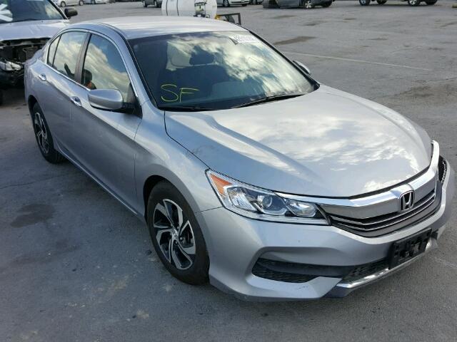 1HGCR2F33HA074990 - 2017 HONDA ACCORD SILVER photo 1