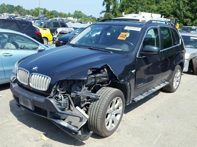 5UXFE83509L169205 - 2009 BMW X5 XDRIVE4 BLACK photo 2