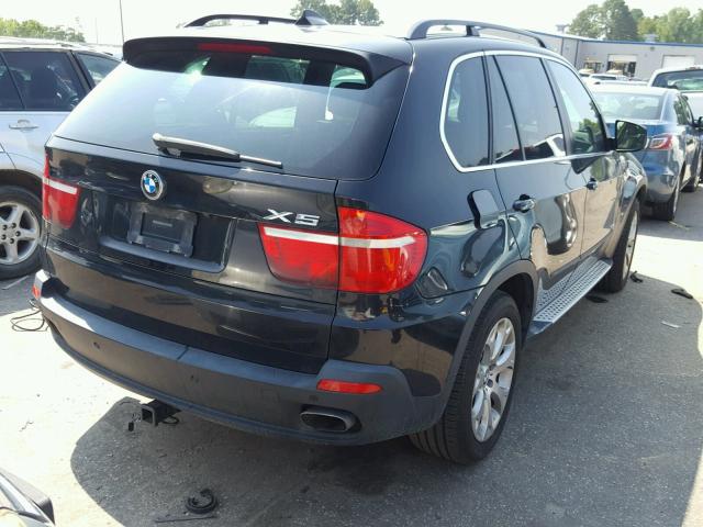 5UXFE83509L169205 - 2009 BMW X5 XDRIVE4 BLACK photo 4