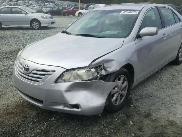 4T1BE46K28U209153 - 2008 TOYOTA CAMRY CE SILVER photo 9