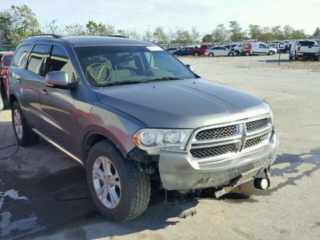 1C4RDHDG4CC278386 - 2012 DODGE DURANGO CR GRAY photo 1