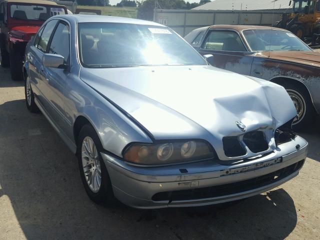 WBADT63462CH89413 - 2002 BMW 530 I AUTO BLUE photo 1