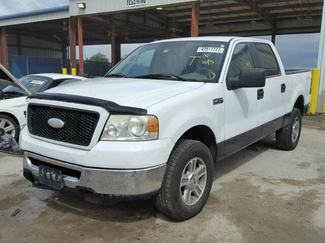 1FTPW14V46FB24139 - 2006 FORD F150 WHITE photo 2