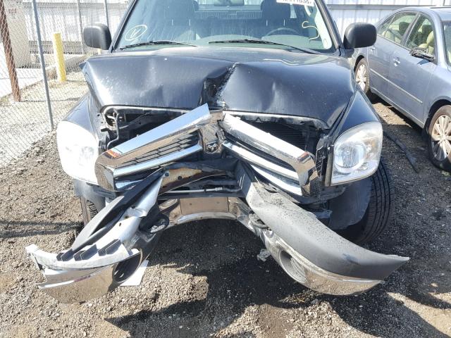 3D7KR28D97G755600 - 2007 DODGE RAM 2500 S Սև լուսանկար 7