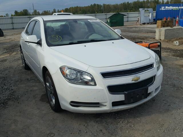 1G1ZH57B59F221259 - 2009 CHEVROLET MALIBU 1LT WHITE photo 1