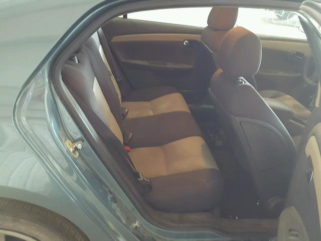 1G1ZH57B39F159909 - 2009 CHEVROLET MALIBU 1LT 青色 照片 6