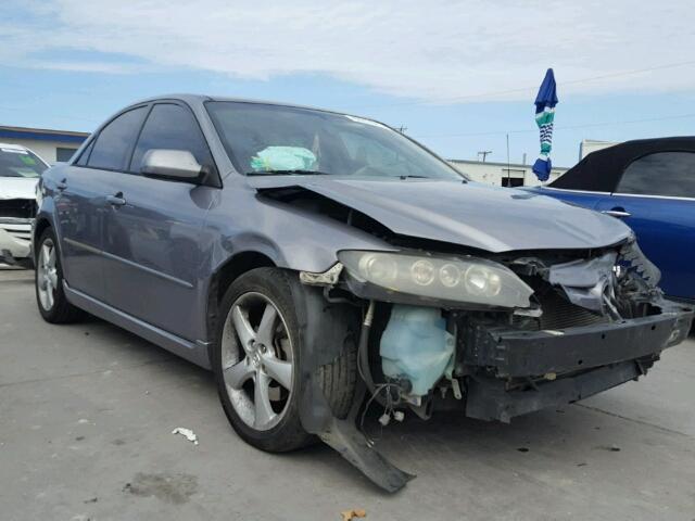 1YVHP80CX75M40466 - 2007 MAZDA 6 I GRAY photo 1