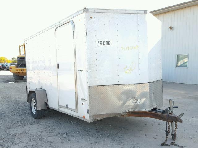 53BTE1210DA007395 - 2013 LOOK TRAILER WHITE photo 1