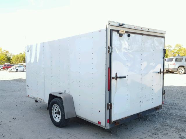 53BTE1210DA007395 - 2013 LOOK TRAILER WHITE photo 3