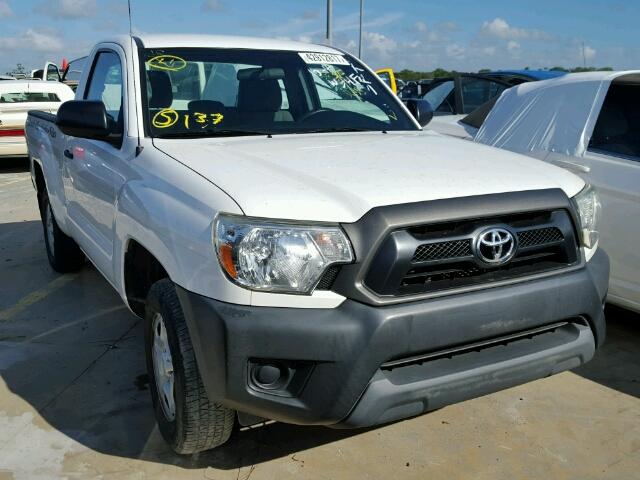 5TFNX4CNXDX024576 - 2013 TOYOTA TACOMA WHITE photo 1