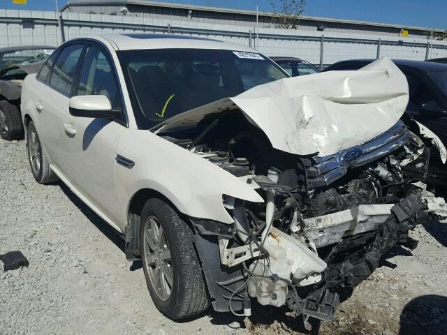 1FAHP24W29G105285 - 2009 FORD TAURUS SEL WHITE photo 1