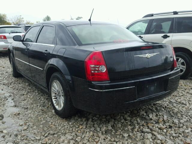 2C3KA53G78H229332 - 2008 CHRYSLER 300 TOURIN BLACK photo 3