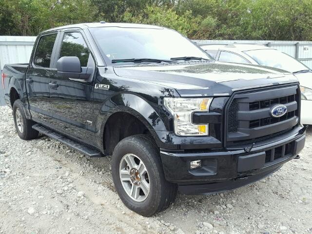 1FTEW1EP5GFA76031 - 2016 FORD F150 SUPER BLACK photo 1