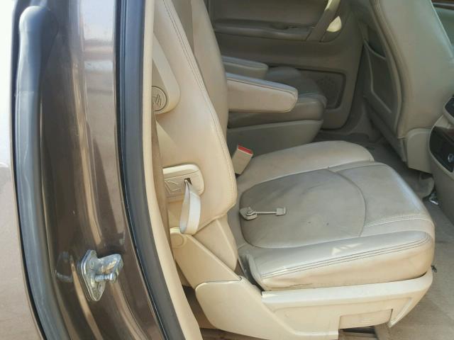 5GZLVVED6AJ209518 - 2010 SATURN OUTLOOK XR ყავისფერი ფოტო 6