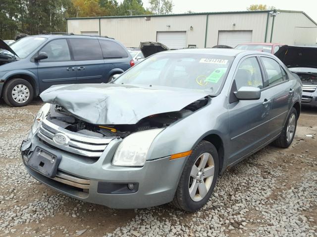 3FAFP07136R246740 - 2006 FORD FUSION BLUE photo 2