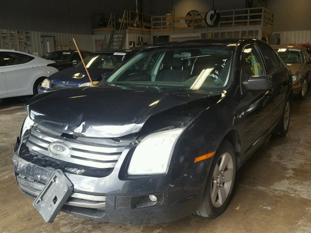 3FAFP07Z66R212216 - 2006 FORD FUSION BLACK photo 2