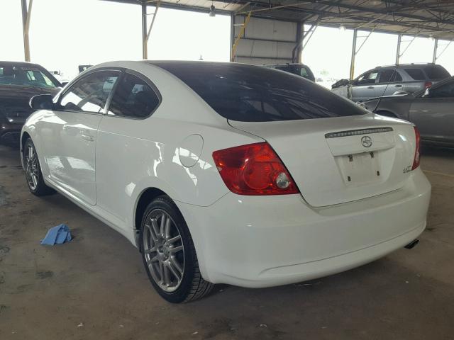JTKDE177970196826 - 2007 TOYOTA SCION TC 白色 照片 3