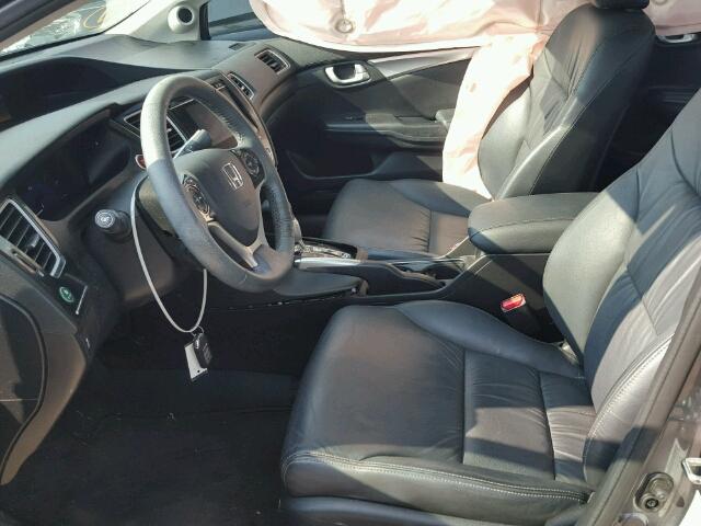 2HGFB2F93FH530362 - 2015 HONDA CIVIC EXL 灰色 照片 5