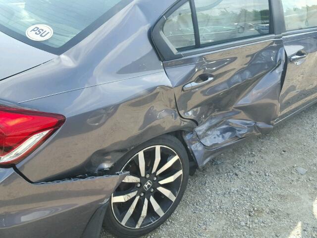 2HGFB2F93FH530362 - 2015 HONDA CIVIC EXL 灰色 照片 9