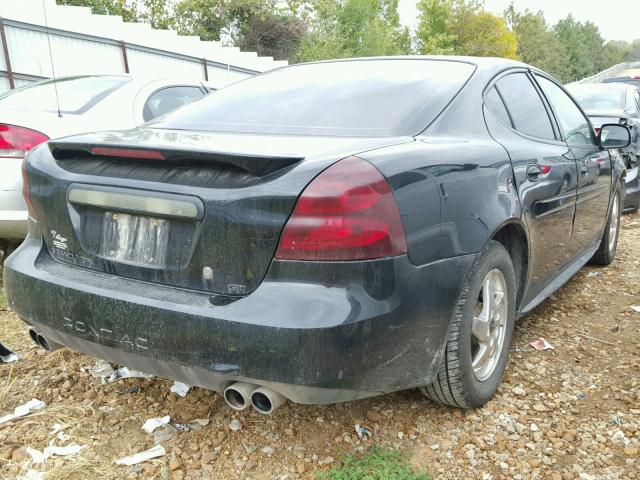 2G2WS522841342536 - 2004 PONTIAC GRAND PRIX BLACK photo 4