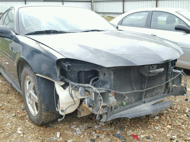 2G2WS522841342536 - 2004 PONTIAC GRAND PRIX BLACK photo 9