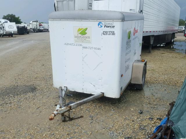 4X4TSE62821011865 - 2002 CARGO TRAILER WHITE photo 2