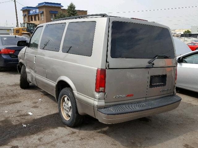 1GNEL19X03B141766 - 2003 CHEVROLET ASTRO GRAY photo 3