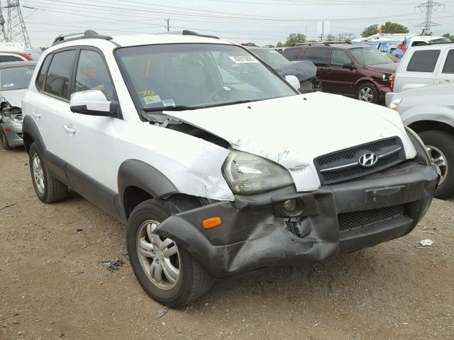 KM8JN72DX6U384106 - 2006 HYUNDAI TUCSON GLS WHITE photo 1