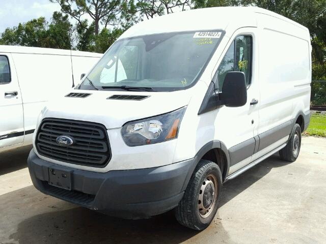 1FTYR1CM5GKA44216 - 2016 FORD TRANSIT WHITE photo 2