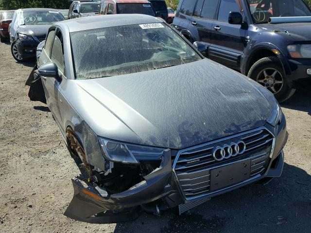 WAUDNAF46HN048584 - 2017 AUDI A4 PREMIUM GRAY photo 1