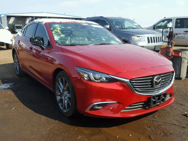 JM1GL1X52H1100166 - 2017 MAZDA 6 GRAND TO RED photo 1